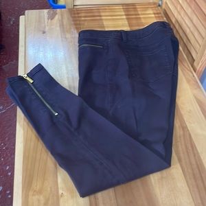 Michael Kors brown skinny pants size 6